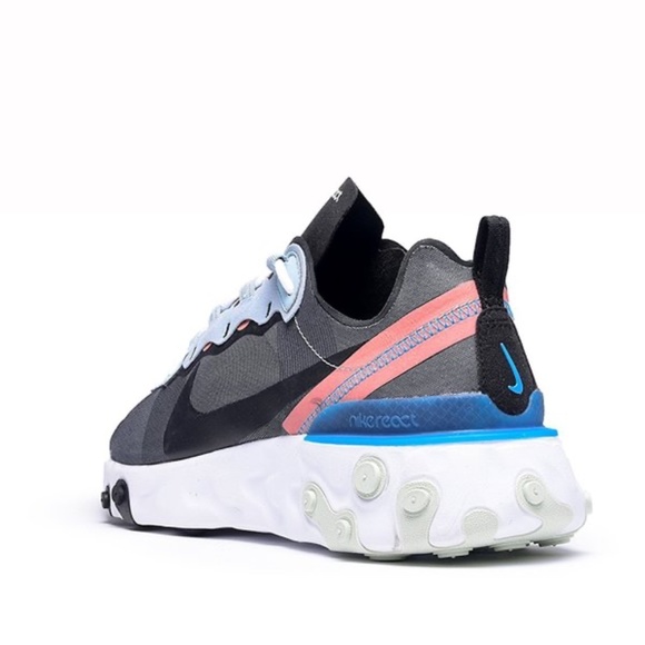 Nike React Element 55 Ocean Cube Sportswear Sneaker Mens 7 - Picture 4 of 11